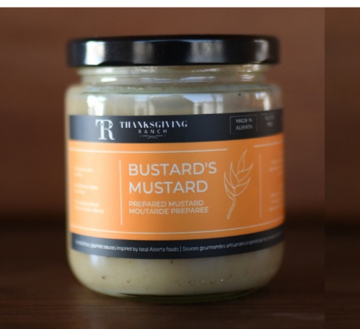 Thanksgiving Ranch Bustard's Mustard jar